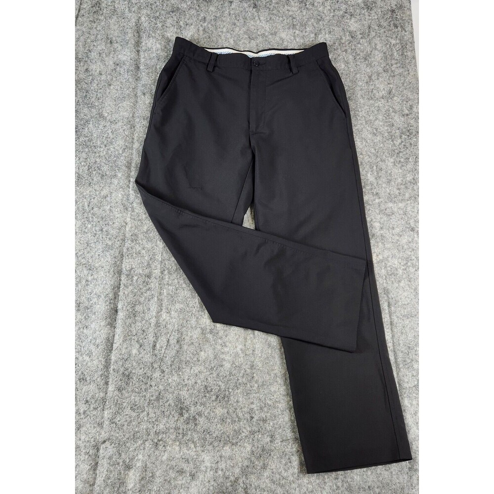 FootJoy Performance Golf Pants Mens 32x 32 Black Stretch Fit Casual‎ Chino
